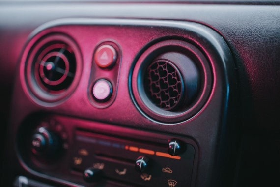 Eyeball ventilatie-upgrade met zeshoekig patroon, speciaal ontworpen voor Mazda MX5 NA/NB dashboards